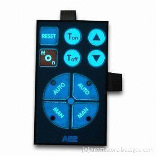 EL Backlighting Membrane Switch with 12 to 220V Voltages and -40 to 85°C Temperatures